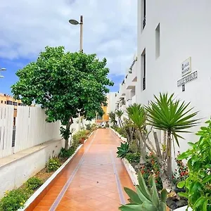 Oceano Azul Luminoso 50 Metros Del Mar En Centro Corralejo